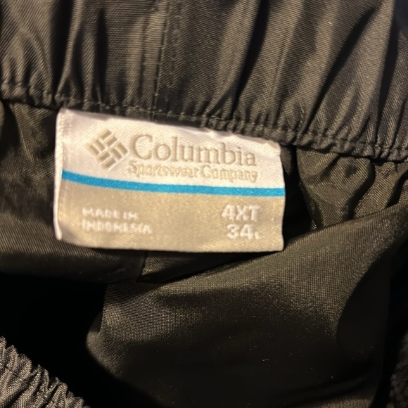 Columbia Men's Tall & Extended Rebel Roamer Rain Pants Black Sz 4XT - Picture 9 of 11